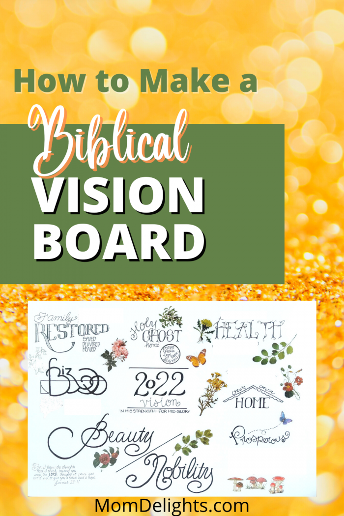 How to Make a Vision Board • Mom Delights